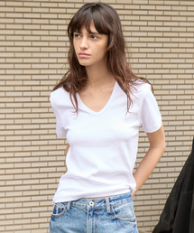 All-day Cotton V-neck T-shirt - Off White