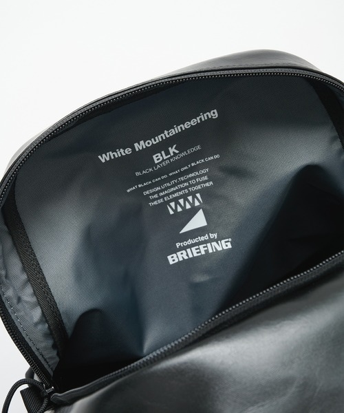 WHITE MOUNTAINEERING(ホワイトマウンテニアリング)の「【White Mountaineering / ホワイトマウンテニアリング】WM×BRIEFING DT PACK(バックパック/リュック・メンズ・ブラック・FREE)」の3枚目の写真