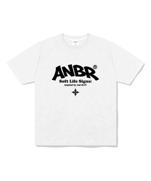 ANEWBROS（アニュブロス）の「ライフアーチ オーバーサイズ 半袖Tシャツ 4カラー [ANSE_2002]（Tシャツ/カットソー・レディース・ライトグレー/ホワイト/ブラック/ネイビー・SMALL/MEDIUM/LARGE/X-LARGE）」の3枚目の写真