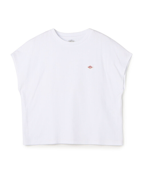 DANTON(ダントン)の「Women's Cotton Jersey Dolman Short T-shirt(Tシャツ/カットソー・レディース・グレイッシュベージュ/ブラック/ピンク/ホワイト/オレンジ/ネイビー/チャコール・S/M)」の2枚目の写真