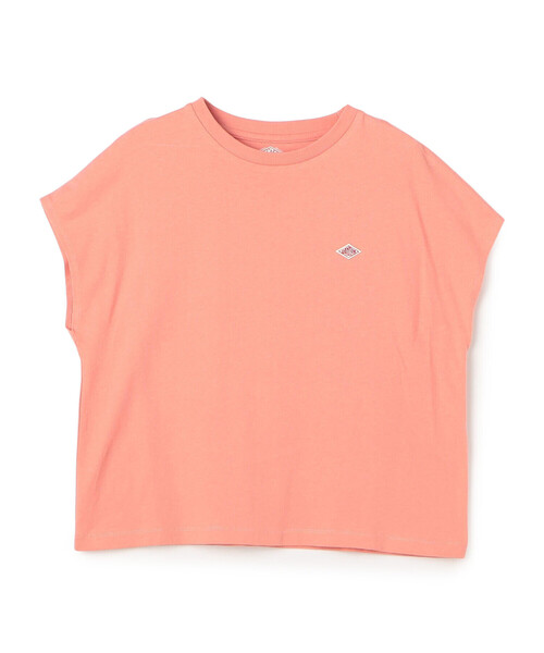 DANTON(ダントン)の「Women's Cotton Jersey Dolman Short T-shirt(Tシャツ/カットソー・レディース・グレイッシュベージュ/ブラック/ピンク/ホワイト/オレンジ/ネイビー/チャコール・S/M)」の6枚目の写真