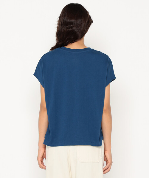DANTON(ダントン)の「Women's Cotton Jersey Dolman Short T-shirt(Tシャツ/カットソー・レディース・グレイッシュベージュ/ブラック/ピンク/ホワイト/オレンジ/ネイビー/チャコール・S/M)」の12枚目の写真