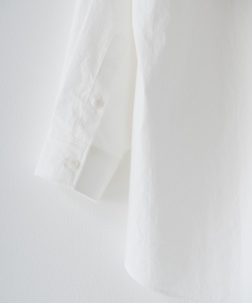 RYU(リュー)の「huge shirt(シャツ/ブラウス・レディース・オフホワイト/スミクロ・4/2)」の20枚目の写真