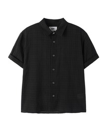OY | 『OY/オーワイ』CHECK ROLL-UP CROP/チェックロールアップクロップシャツ(シャツ/ブラウス)