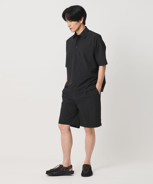 BEAUTY&YOUTH UNITED ARROWS(ビューティーアンドユースユナイテッドアローズ)の「360°MASTER ICE イージー ショーツ セットアップ対応 接触冷感 ストレッチ 撥水 UVカット(その他パンツ・メンズ・ダークグレー/ブラック・L/XL/M/S)」の3枚目の写真