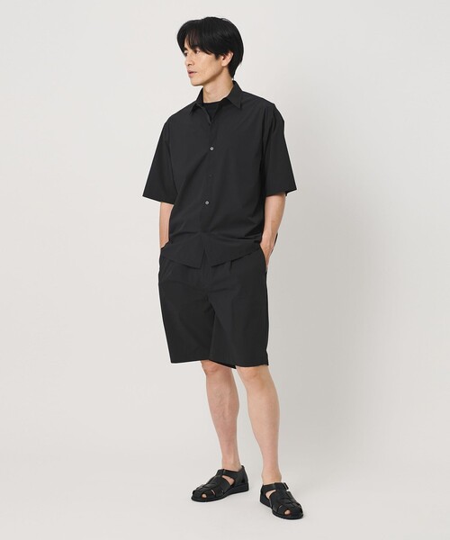 BEAUTY&YOUTH UNITED ARROWS(ビューティーアンドユースユナイテッドアローズ)の「360°MASTER ICE イージー ショーツ セットアップ対応 接触冷感 ストレッチ 撥水 UVカット(その他パンツ・メンズ・ダークグレー/ブラック・L/XL/M/S)」の5枚目の写真