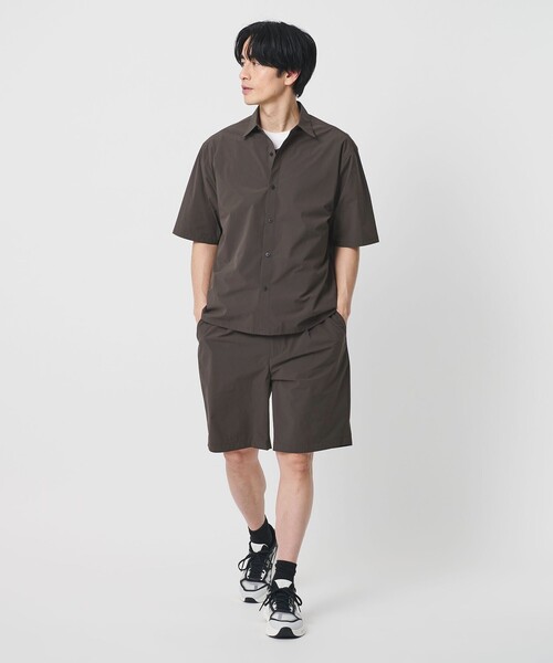 BEAUTY&YOUTH UNITED ARROWS(ビューティーアンドユースユナイテッドアローズ)の「360°MASTER ICE イージー ショーツ セットアップ対応 接触冷感 ストレッチ 撥水 UVカット(その他パンツ・メンズ・ダークグレー/ブラック・L/XL/M/S)」の9枚目の写真