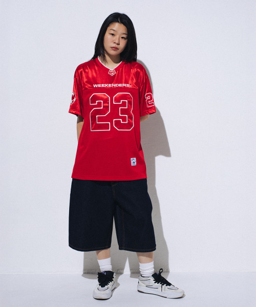 WKNDRS（ウィーキャンドース）の「G-LOGO DENIM SHORTS (D.BLUE)（その他パンツ・レディース・その他・SMALL/MEDIUM/LARGE/X-LARGE）」の10枚目の写真