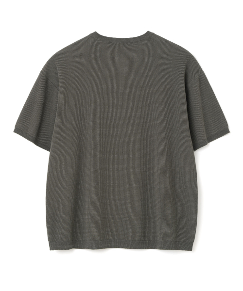 Millo Archive（ミロ アーカイブ）の「サイロハーフヘンリーネックニット[チャコール]（Tシャツ/カットソー・メンズ・その他・X-LARGE/LARGE/MEDIUM）」の6枚目の写真