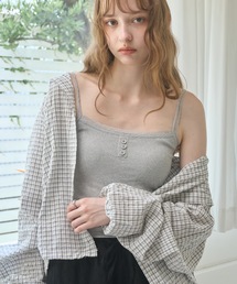 レースカップ付キャミソール/Camisole with lace cups