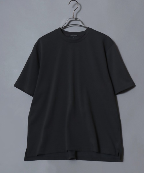 ANPAS(アンパス)の「ICEMAX Cool-Touch Crew Neck T-Shirt /アイスマックス クルーネック 無地 半袖Tシャツ 接触冷感 吸汗速乾 遮熱 紫外線カット 半袖 メンズ トップス ドローコード付き(Tシャツ/カットソー・メンズ・ホワイト/チャコールグレー/ブラック・LL/M/L)」の20枚目の写真