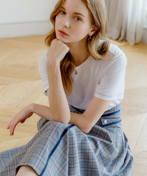 DE PERI MERA(ペリー メラ)の「パンジーシャイニーティーシャツ(ホワイト)(Tシャツ/カットソー・レディース・その他・FREE)」の3枚目の写真