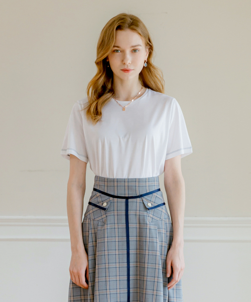 DE PERI MERA(ペリー メラ)の「パンジーシャイニーティーシャツ(ホワイト)(Tシャツ/カットソー・レディース・その他・FREE)」の5枚目の写真