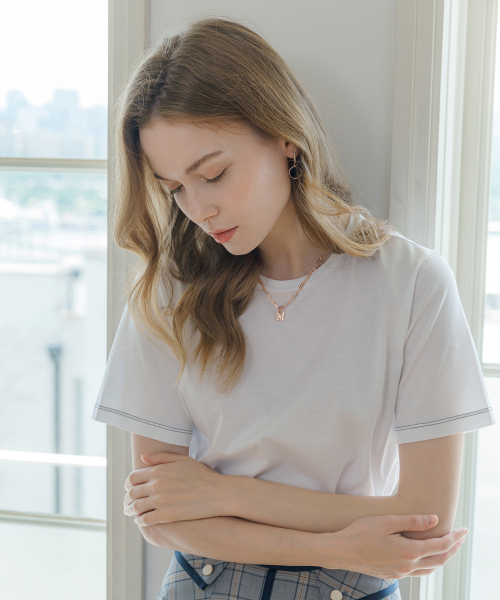 DE PERI MERA(ペリー メラ)の「パンジーシャイニーティーシャツ(ホワイト)(Tシャツ/カットソー・レディース・その他・FREE)」の6枚目の写真