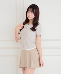 ALLuRing ChaRm | Faux Layered Cardigan / フェイクレイヤードカーディガン(シャツ/ブラウス)