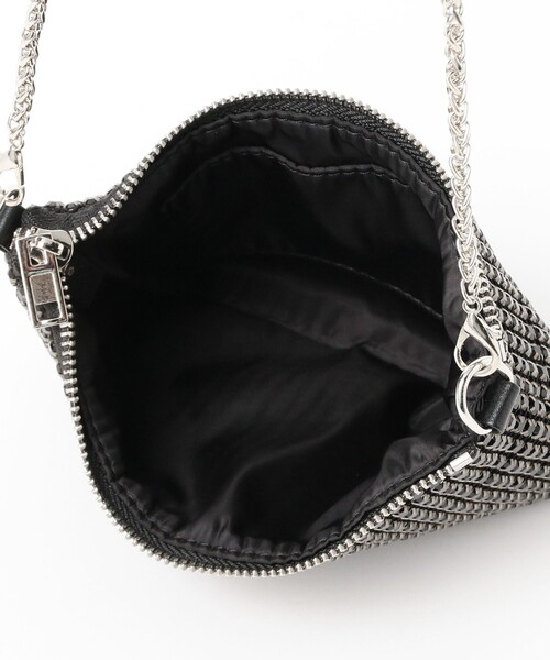 Ray BEAMS（レイビームス）の「【別注】bLicensceLL / ビジュー 2WAY チェーン バッグ（ポーチ・レディース・ブラック/その他・ONE SIZE）」の7枚目の写真