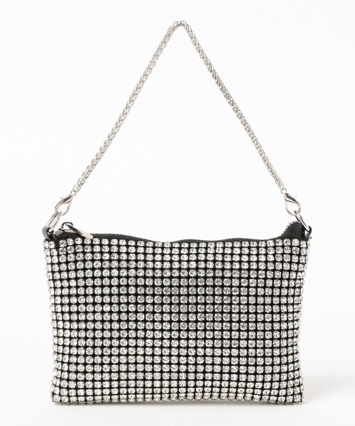 Ray BEAMS（レイビームス）の「【別注】bLicensceLL / ビジュー 2WAY チェーン バッグ（ポーチ・レディース・ブラック/その他・ONE SIZE）」の13枚目の写真