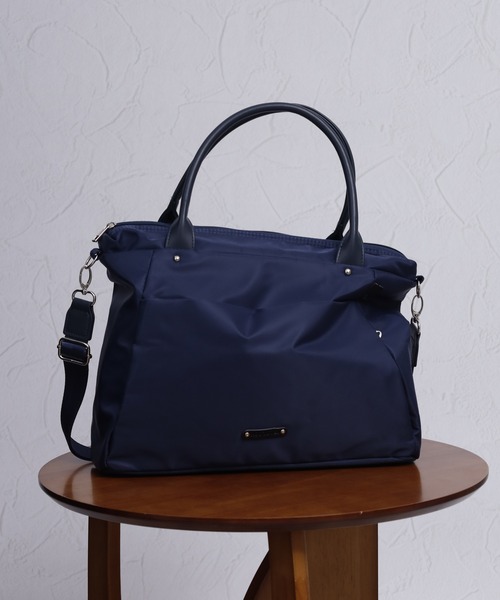 ROOTOTE（ルートート）の「ROOTOTE 2WAYアーキャトルトート＆ショルダー（トートバッグ・レディース・ネイビー/カーキ/ブラック/ベージュ・FREE）」の9枚目の写真
