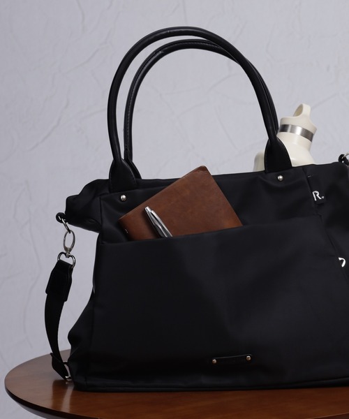ROOTOTE（ルートート）の「ROOTOTE 2WAYアーキャトルトート＆ショルダー（トートバッグ・レディース・ネイビー/カーキ/ブラック/ベージュ・FREE）」の5枚目の写真
