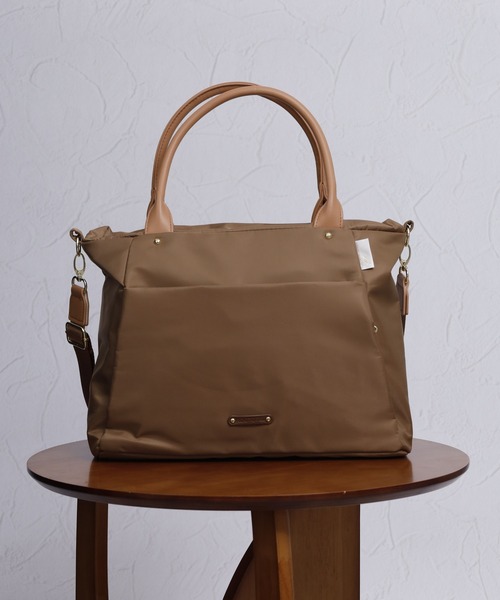ROOTOTE（ルートート）の「ROOTOTE 2WAYアーキャトルトート＆ショルダー（トートバッグ・レディース・ネイビー/カーキ/ブラック/ベージュ・FREE）」の12枚目の写真