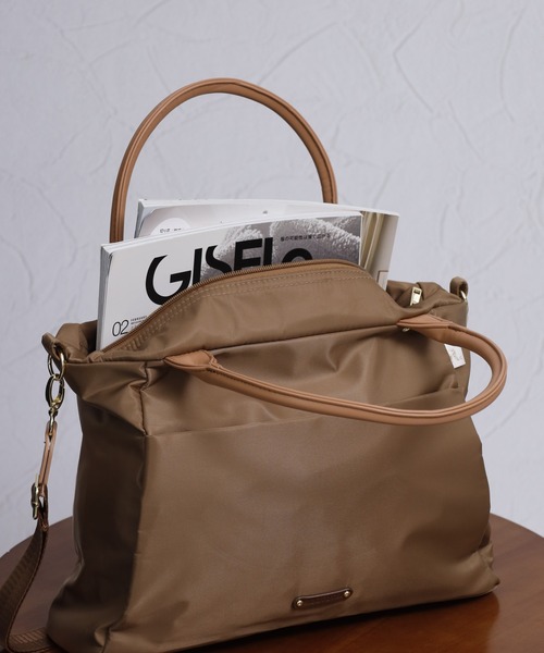 ROOTOTE（ルートート）の「ROOTOTE 2WAYアーキャトルトート＆ショルダー（トートバッグ・レディース・ネイビー/カーキ/ブラック/ベージュ・FREE）」の11枚目の写真
