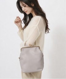 Creeretoile がま口 3WAY ハンド ショルダー クラッチバッグ