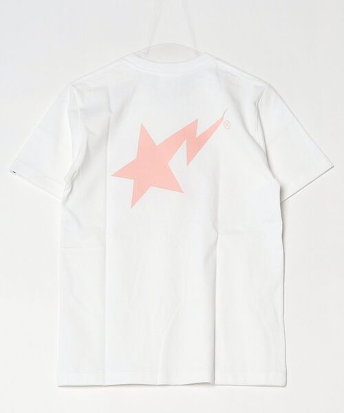 A BATHING APE(アベイシングエイプ)の「COLOR DENIM BAPESTA TEE(Tシャツ/カットソー・レディース・ブラック/ホワイト・XX-SMALL/MEDIUM/X-SMALL/SMALL)」の9枚目の写真