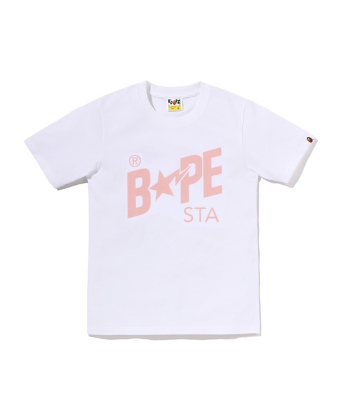 A BATHING APE(アベイシングエイプ)の「COLOR DENIM BAPESTA TEE(Tシャツ/カットソー・レディース・ブラック/ホワイト・XX-SMALL/MEDIUM/X-SMALL/SMALL)」の2枚目の写真