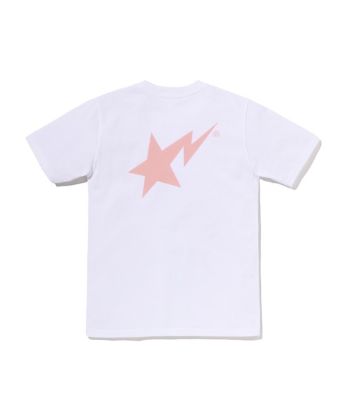 A BATHING APE(アベイシングエイプ)の「COLOR DENIM BAPESTA TEE(Tシャツ/カットソー・レディース・ブラック/ホワイト・XX-SMALL/MEDIUM/X-SMALL/SMALL)」の3枚目の写真
