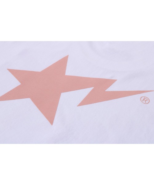 A BATHING APE(アベイシングエイプ)の「COLOR DENIM BAPESTA TEE(Tシャツ/カットソー・レディース・ブラック/ホワイト・XX-SMALL/MEDIUM/X-SMALL/SMALL)」の7枚目の写真