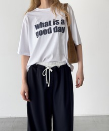 CANAL JEAN（キャナルジーン）の「Lakey Park　good day Tシャツ（Tシャツ/カットソー・レディース）」