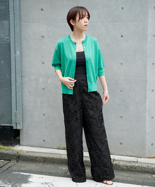 IENA（イエナ）の「《セットアップ対応》バックイージーパンツ（その他パンツ・レディース・ブラック・38/36）」の21枚目の写真