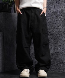 ツイル ワイドカーゴパンツ / Twill Wide-Leg Cargo Pants