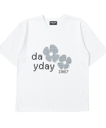 DAYDAY（デイデイ）の「ブロックフラワーロゴ　S/S　Tシャツ（Tシャツ/カットソー）」