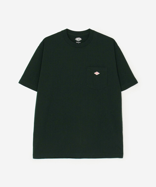 DANTON(ダントン)の「DANTON | ポケット クルーネックTシャツ SOLID MEN(Tシャツ/カットソー・メンズ・ダークグリーン・XL/L/S/M)」の13枚目の写真