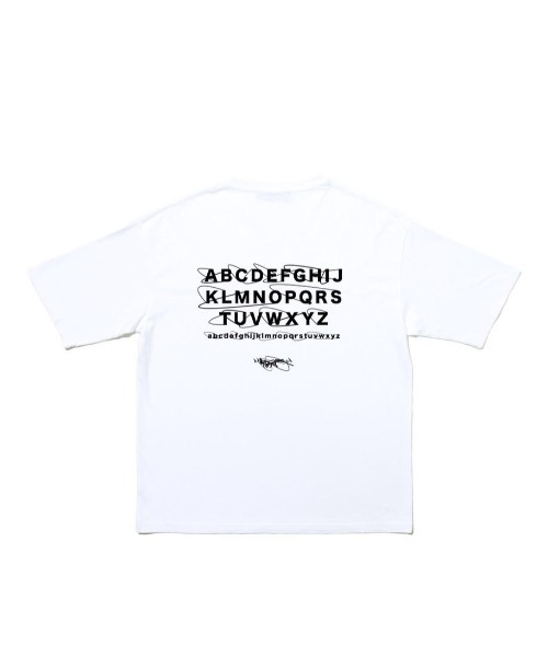 L.H.P(エルエイチピー)の「SauRas Being/ソーラスビーイング/Re:2020 A-Z FOUNDATION Tee(Tシャツ/カットソー・メンズ・ホワイト/ブラック・M/L/XL)」の3枚目の写真