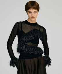 【2026Autumn Pre-Order】フラッフィーシアーニット / Fluffy Sheer Knit