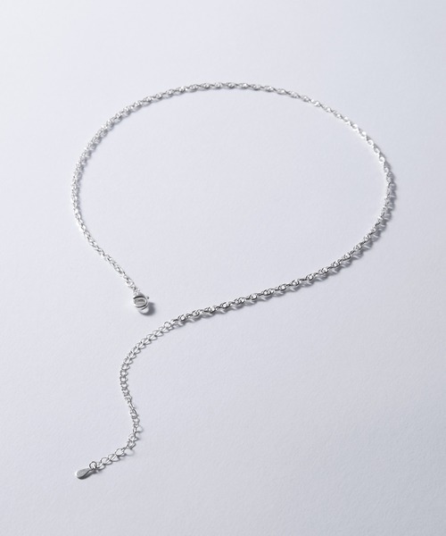 CLEL(クレイル)の「【CLEL】Silver925 Chain Necklace / シルバー925 チェーンネックレス(サイズ調節可)(ネックレス・メンズ・シルバー・FREE)」の20枚目の写真