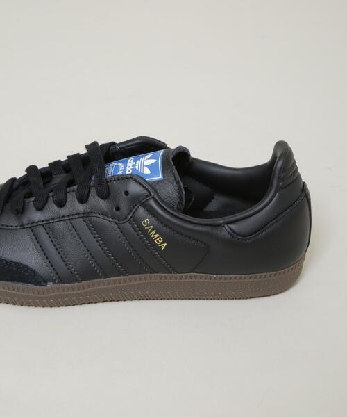 adidas(アディダス)の「adidas/SAMBA OG BLACK(スニーカー・レディース・ブラック・25/24/23)」の3枚目の写真