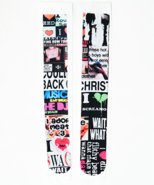 dollslutz】error socks /【ﾄﾞﾙｽﾞﾗｯﾂ】エラーソックス（ソックス/靴下