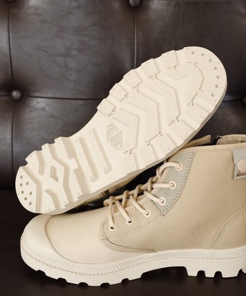 PALLADIUM(パラディウム)の「PAMPA DETROIT ZIP SU ジップスニーカー(スニーカー・メンズ・グリーン系/ベージュ系・25.5cm/26.5cm/26cm/27.5cm/27cm/28cm/30cm/25cm)」の13枚目の写真