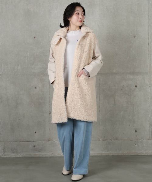 STUDIO PICONE(スタジオピッコーネ)の「コットン混コーデュロイパンツ(その他パンツ・レディース・ライトパープル/ブラック/ライトブルー/ベージュ/ホワイト・S/M/L/LL)」の18枚目の写真