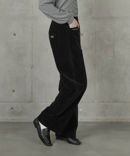 STUDIO PICONE(スタジオピッコーネ)の「コットン混コーデュロイパンツ(その他パンツ・レディース・ライトパープル/ブラック/ライトブルー/ベージュ/ホワイト・S/M/L/LL)」の21枚目の写真