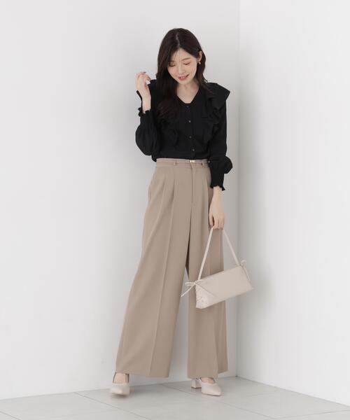 PROPORTION BODY DRESSING(プロポーションボディドレッシング)の「ワイドパンツ / 1216230902(その他パンツ・レディース・ベージュ/グレー/ブラウン・MEDIUM/P/S/SMALL)」の8枚目の写真