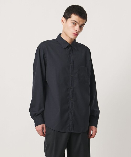 UNITED ARROWS & SONS(ユナイテッドアローズアンドサンズ)の「<UNITED ARROWS & SONS> W/PE TORO REG SHIRT/シャツ(シャツ/ブラウス・メンズ・グレー系/ネイビー・M/L/XL/S)」の5枚目の写真