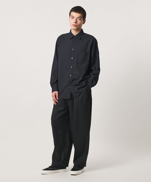 UNITED ARROWS & SONS(ユナイテッドアローズアンドサンズ)の「<UNITED ARROWS & SONS> W/PE TORO REG SHIRT/シャツ(シャツ/ブラウス・メンズ・グレー系/ネイビー・M/L/XL/S)」の6枚目の写真