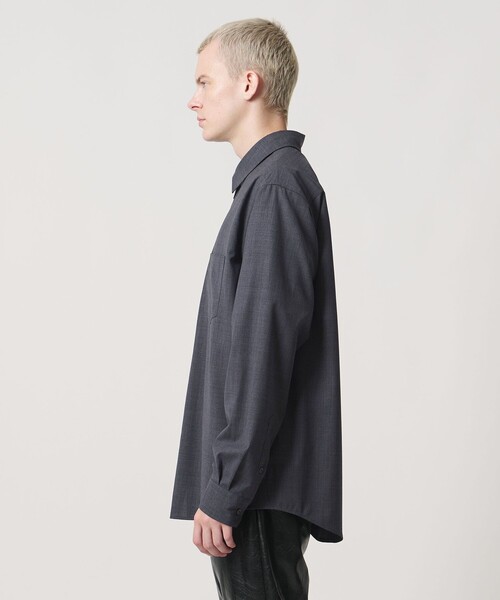 UNITED ARROWS & SONS(ユナイテッドアローズアンドサンズ)の「<UNITED ARROWS & SONS> W/PE TORO REG SHIRT/シャツ(シャツ/ブラウス・メンズ・グレー系/ネイビー・M/L/XL/S)」の8枚目の写真