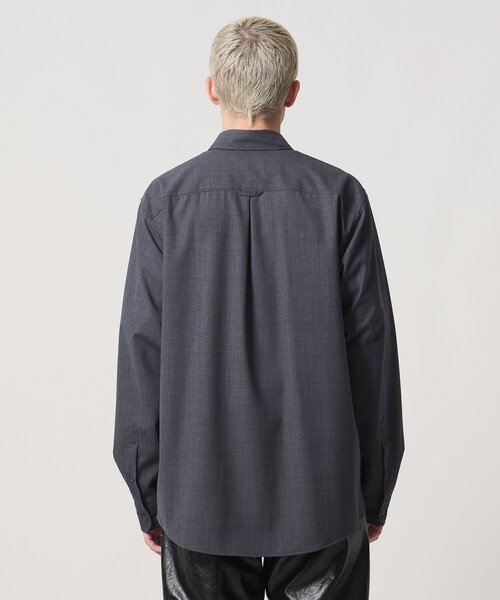 UNITED ARROWS & SONS(ユナイテッドアローズアンドサンズ)の「<UNITED ARROWS & SONS> W/PE TORO REG SHIRT/シャツ(シャツ/ブラウス・メンズ・グレー系/ネイビー・M/L/XL/S)」の9枚目の写真