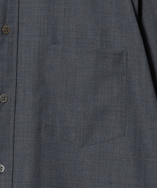 UNITED ARROWS & SONS(ユナイテッドアローズアンドサンズ)の「<UNITED ARROWS & SONS> W/PE TORO REG SHIRT/シャツ(シャツ/ブラウス・メンズ・グレー系/ネイビー・M/L/XL/S)」の14枚目の写真