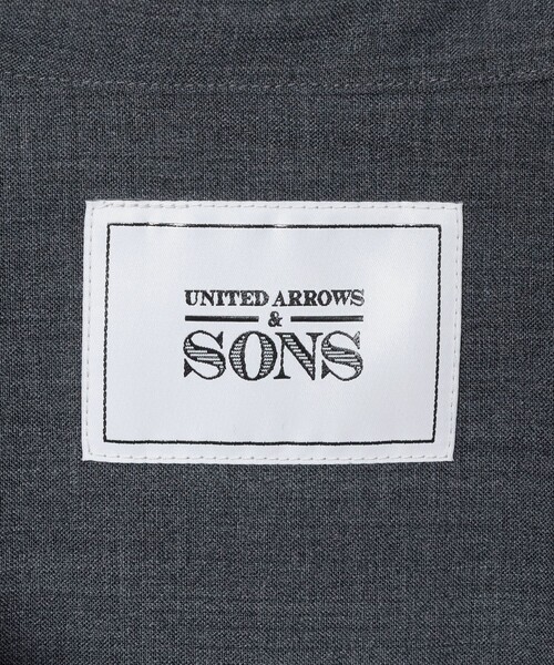UNITED ARROWS & SONS(ユナイテッドアローズアンドサンズ)の「<UNITED ARROWS & SONS> W/PE TORO REG SHIRT/シャツ(シャツ/ブラウス・メンズ・グレー系/ネイビー・M/L/XL/S)」の20枚目の写真